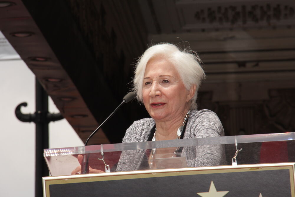 LOS ANGELES - MAY 24: Olympia Dukakis at the ceremony bestowing her with a star on the Hollywood Walk of Fame.