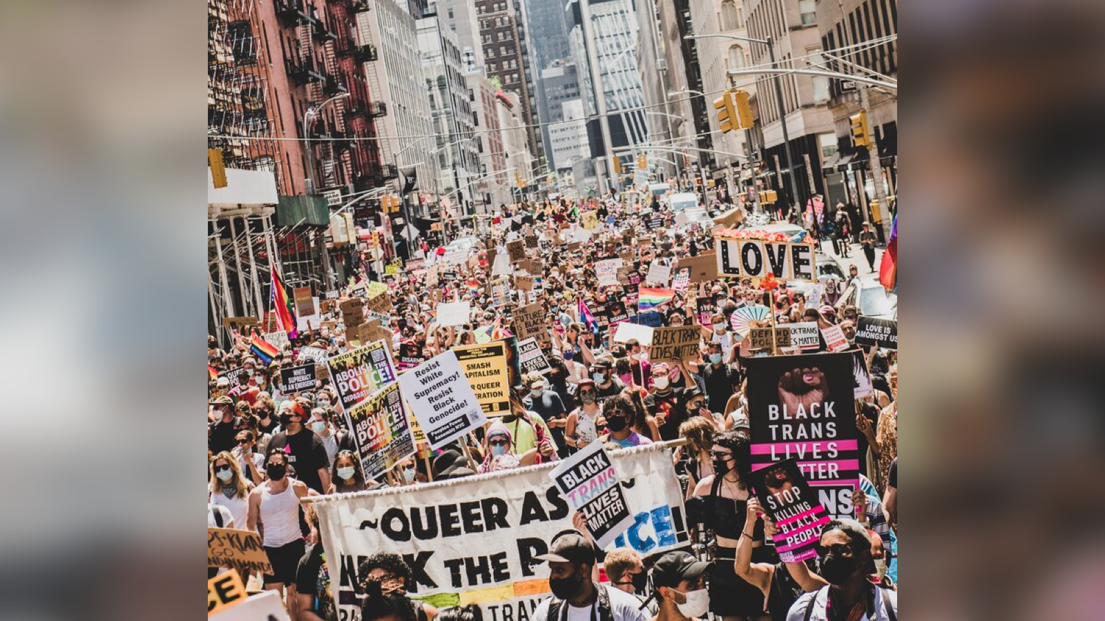 When it comes to NYC&#8217;s dueling Pride parades&#8230; &#8220;The Fight Continues&#8221;