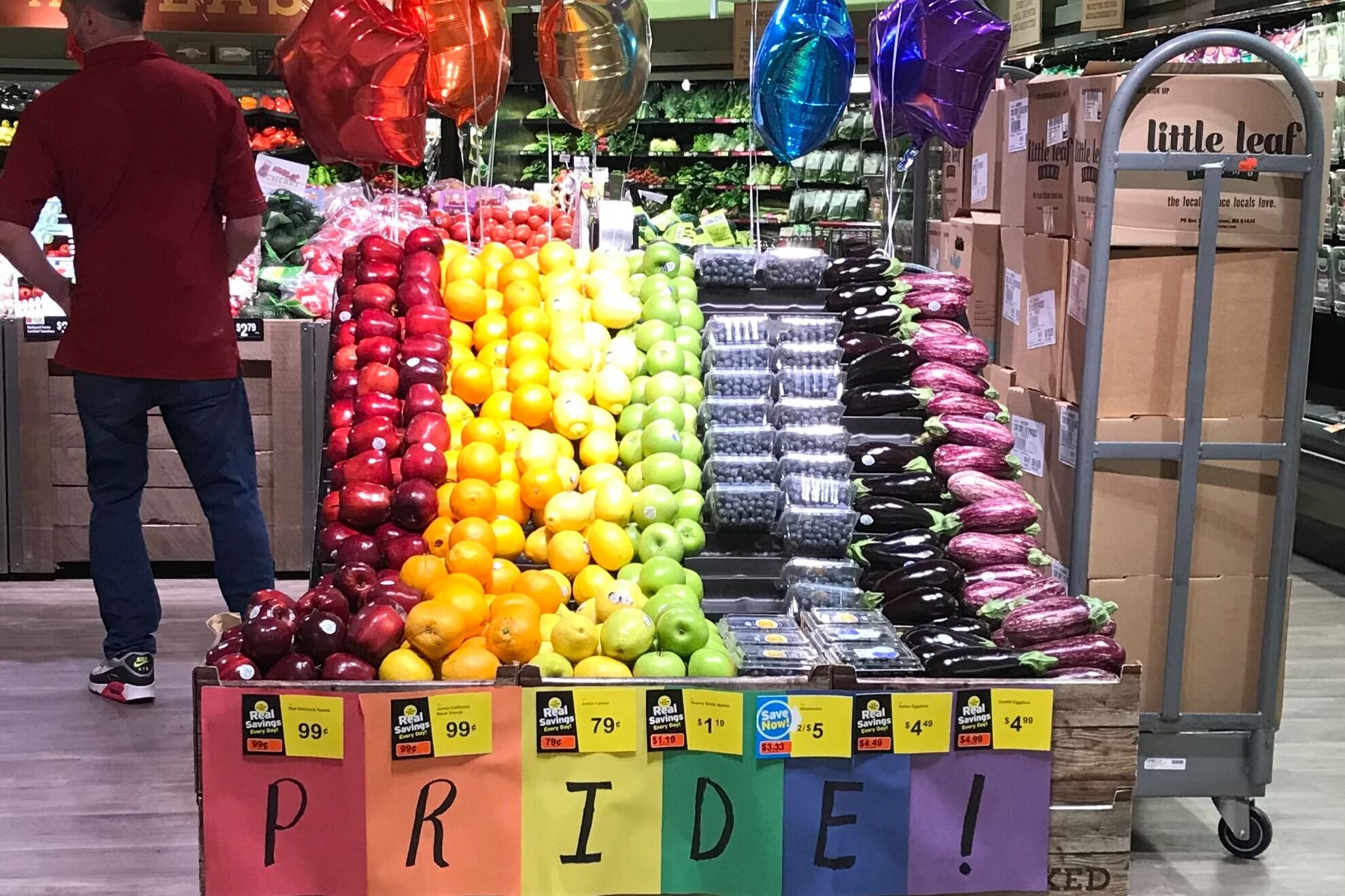 Pride in Pictures, Grocery Store Display