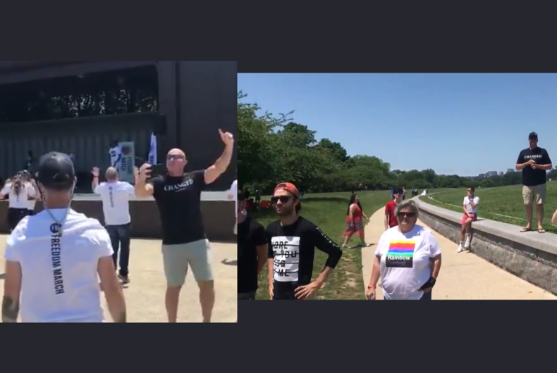 &#8220;Ex-gays&#8221; held a &#8220;freedom march&#8221; in Washington DC &#038; turn out wasn&#8217;t all that great