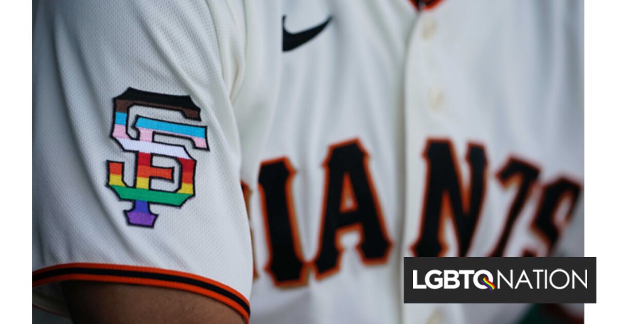 San Francisco Giants make sports history wearing Pride-themed uniforms -  LGBTQ Nation
