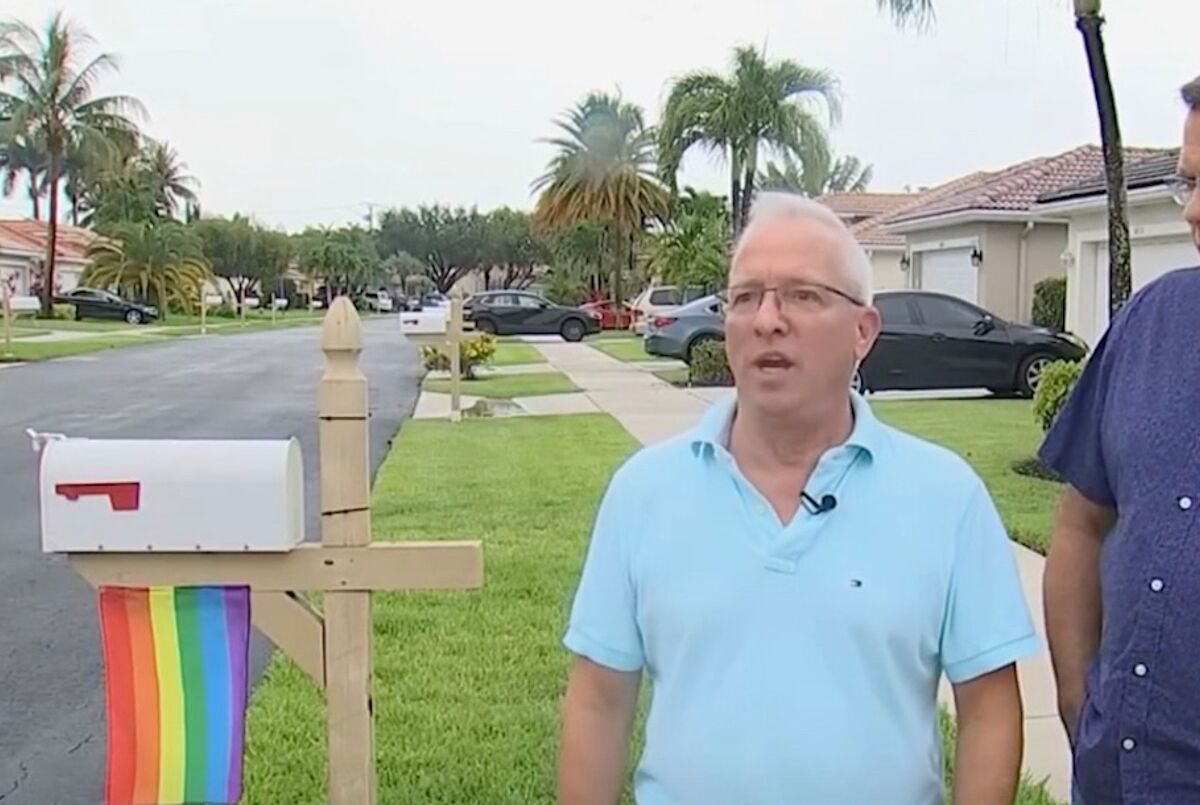 A Gay Couple Was Ordered To Take Down Their Pride Flag And Now Their Neighbors Are Flying Them Too