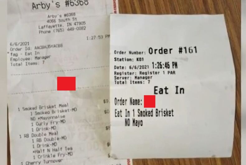 arbys-homophobic-receipt-censored The homophobic receipt