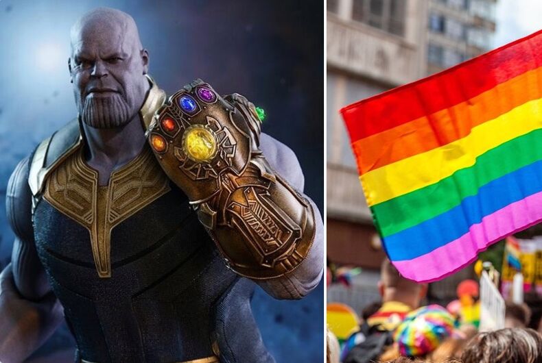The Gay Thanos Meme Took Over The Internet Just In Time For Pride Lgbtq Nation The Gay Thanos Meme Took Over The Internet Just In Time For Pride Lgbtq Nation