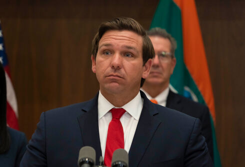 Ron DeSantis busted lying about trans kid’s family to support Don’t Say Gay law