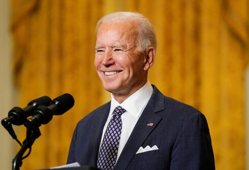 Joe Biden condemns GOP’s “callous” attacks on LGBTQ+ Americans