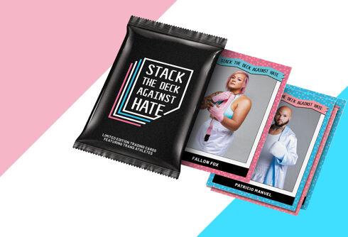 New trading cards feature transgender athletes