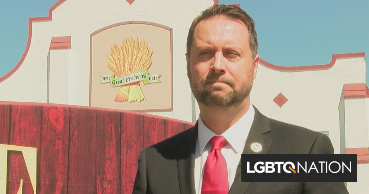 A QAnon supporter and anti-LGBTQ hate group member wants to be Maryland’s next governor