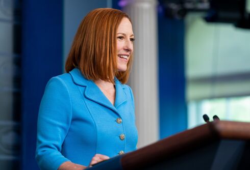 Jen Psaki shoots down Fox News reporter with jab about Trump administration