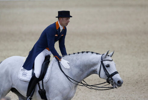 Gay couple to compete together in team dressage event at Olympics