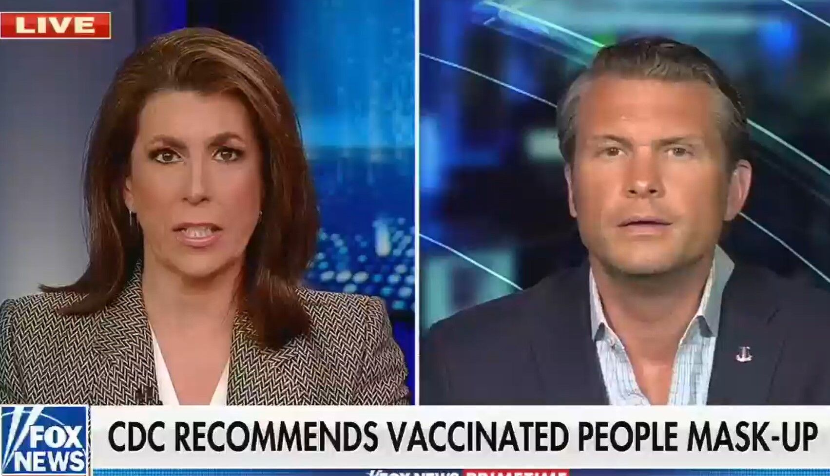 Tammy Bruce and Paul Hegseth talk about how bad masks and vaccines are, wondering why COVID transmissions are on the rise.