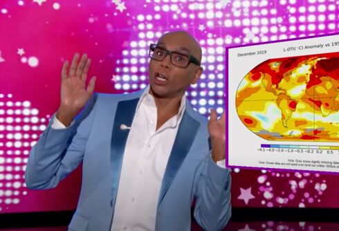 RuPaul slays as guest host on Jimmy Kimmel Live with gay news & “cockpit” jokes