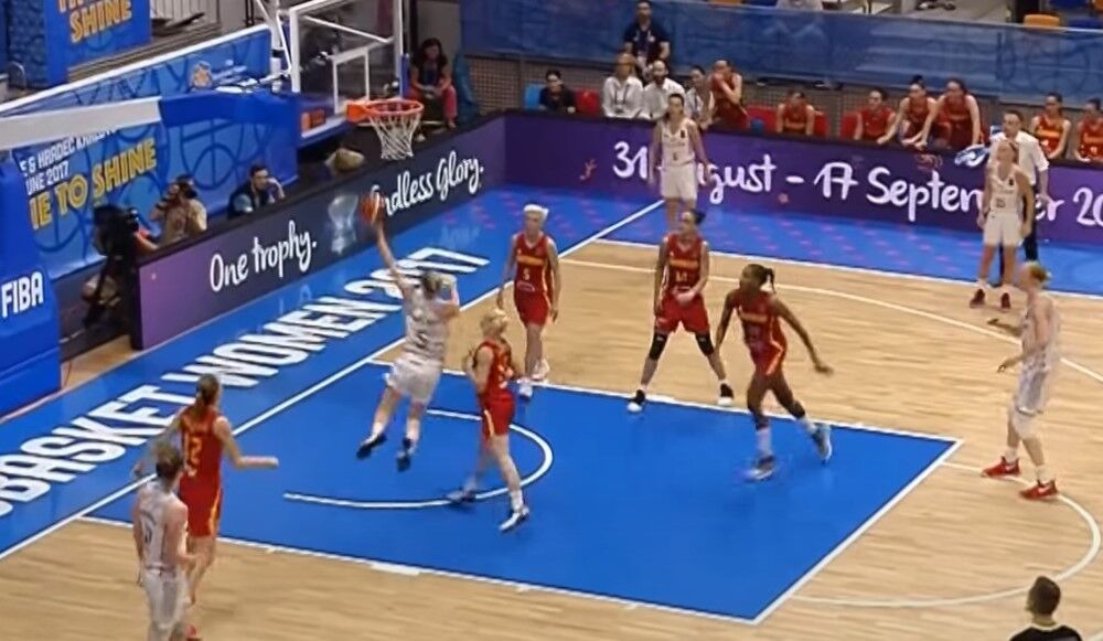 Highlight from a Belgium v Montenegro game