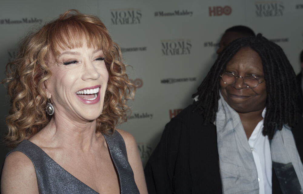 Kathy Griffin and Whoopi Goldberg