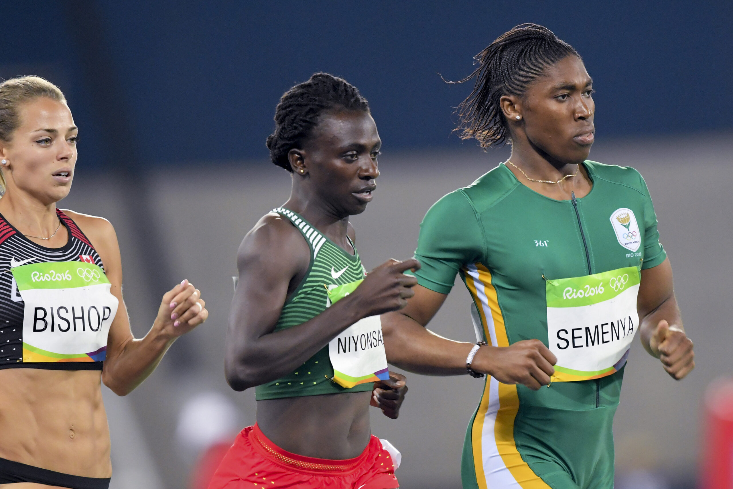 August 20, 2016: SEMENYA Caster (RSA) during women's 800m in the Rio 2016 Olympics Games