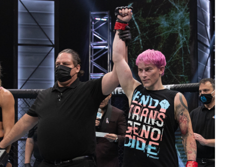 Trans fighter Alana McLaughlin triumphs in historic pro MMA debut