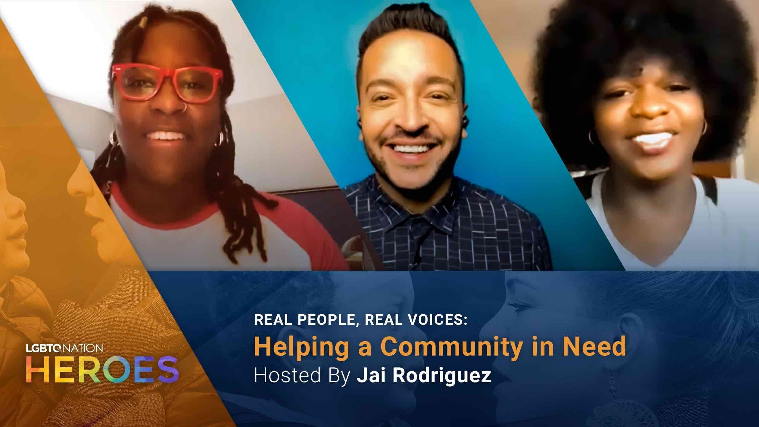 Helping a community in need
