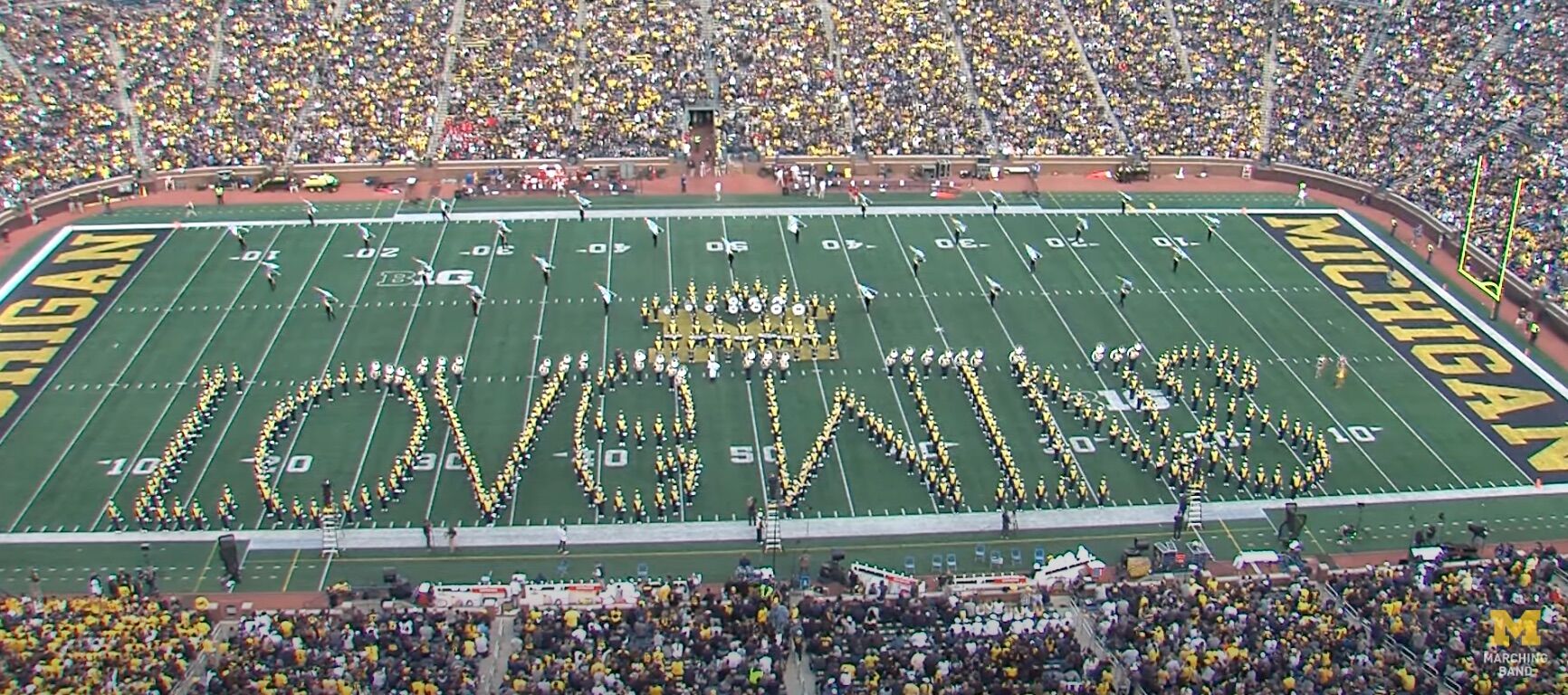 University marching band blows fans away with halftime show about support for LGBTQ rights