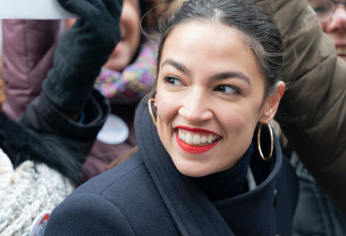 AOC blasts GOP for subjecting children to genital exams with anti-trans sports bans
