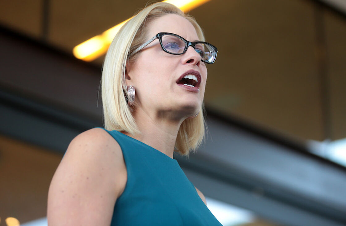 Kyrsten Sinema is ready to singlehandedly save the Senate again