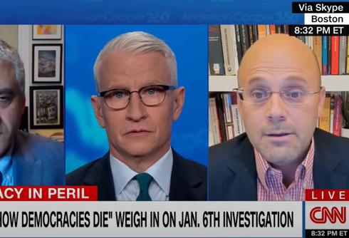Anderson Cooper stunned by Harvard professors’ “terrifying” prediction for American democracy