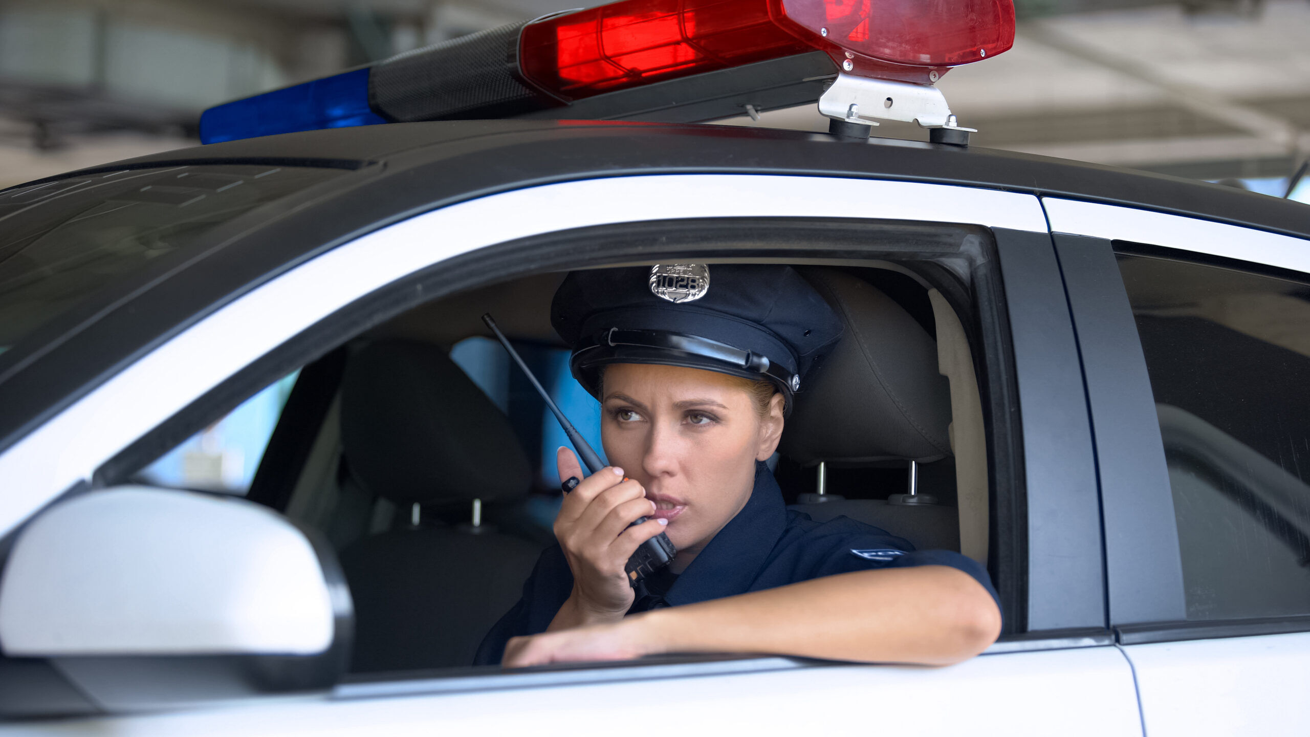 Photo of a policewoman