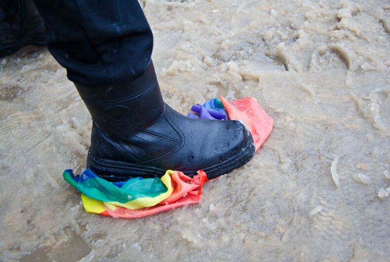 Paso Robles High School, rainbow flag, defecation, TikTok, video, school, teacher