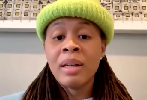 WNBA player @moneymone33 on how athletes are at the forefront of systemic change