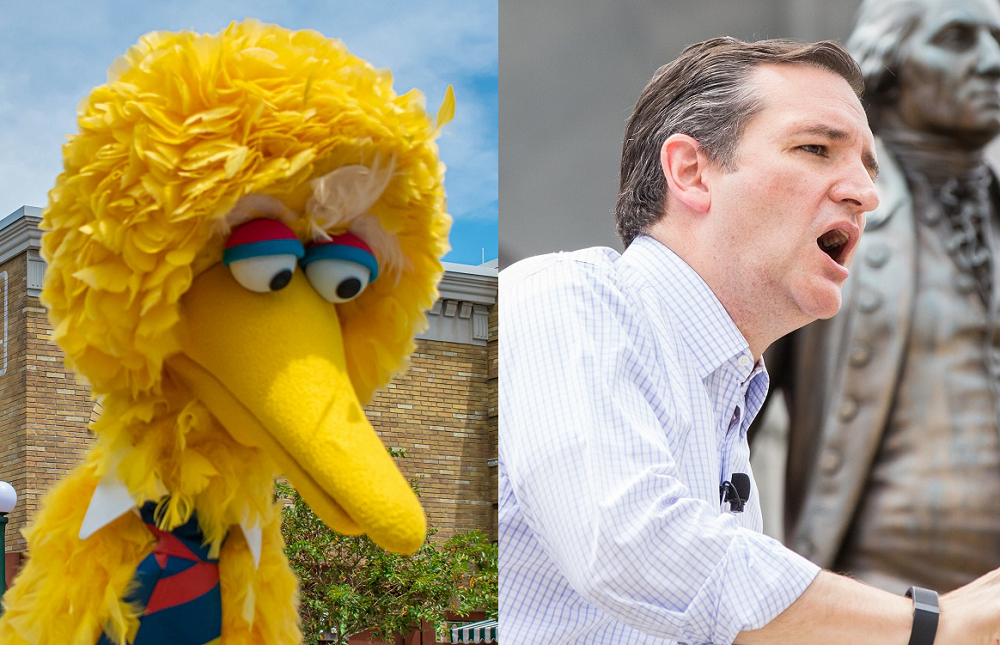 Ted Cruz just picked a fight with Big Bird on Twitter. He lost.