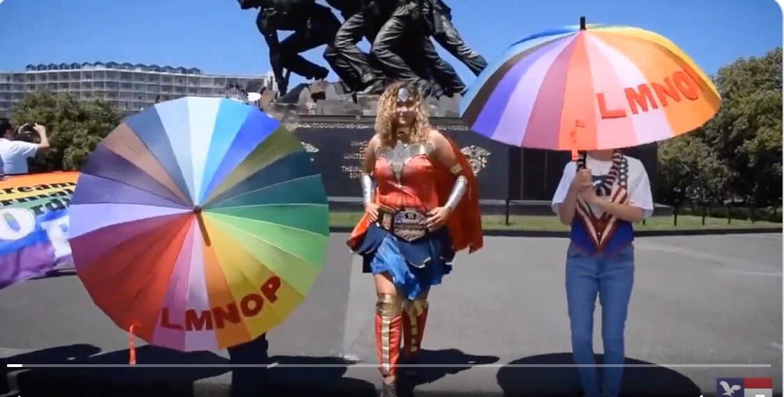 Public Advocate's Wonder Woman "tribute" to Marjorie Taylor Greene is camp at its finest.