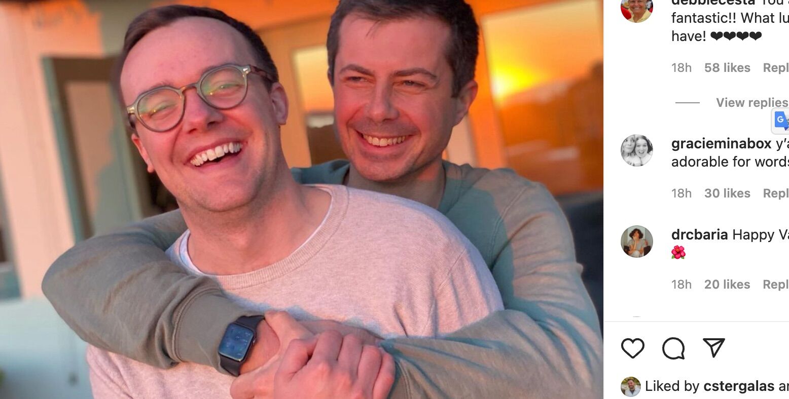 Pete Buttigieg&#8217;s love letter to Chasten won Valentine&#8217;s Day