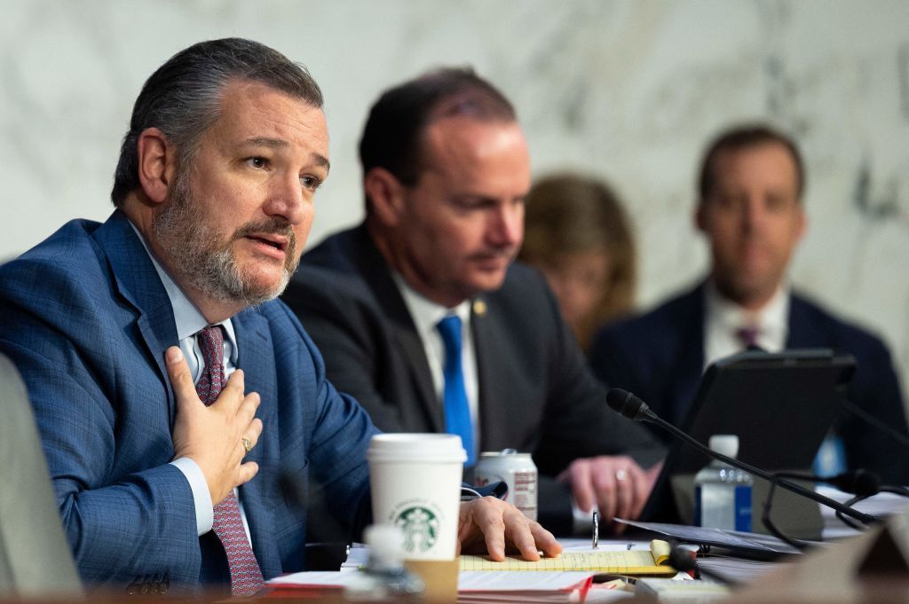 March 23, 2022 - Sen. Ted Cruz questions Judge Ketanji Brown Jackson during the Senate Judiciary Committee confirmation hearing.