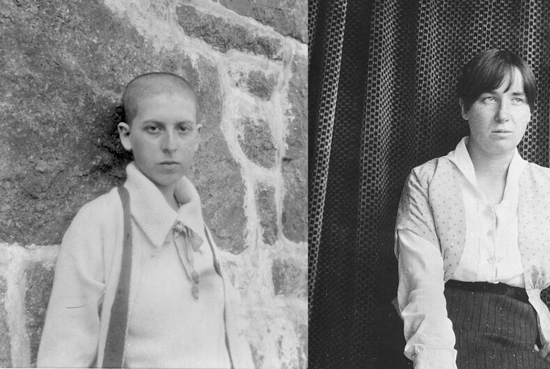 Lucy Schwob and Suzanne Malherbe - also known as Claude Cahun and Marcel Moore