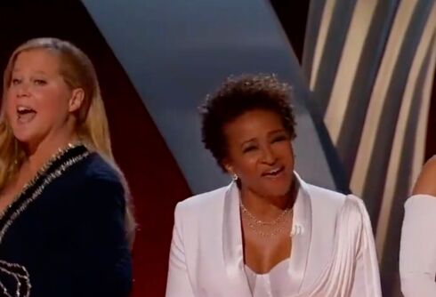 Celebrities said “GAY” at the Oscars & spoke out for queer youth