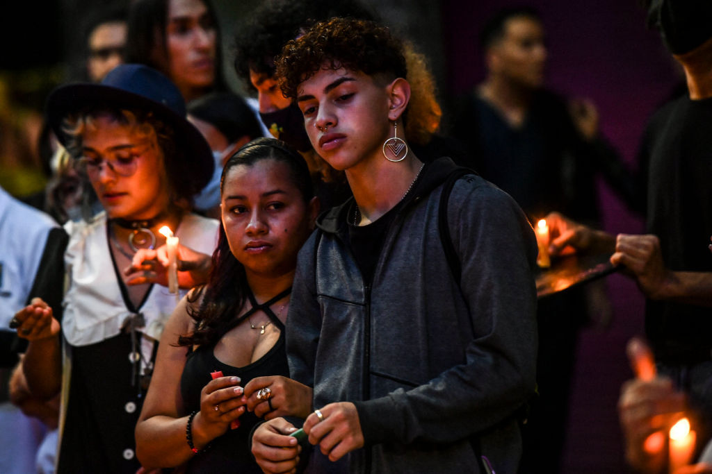 LGBTQ image of the week: Medellín holds vigil for 6 victims of hate crimes so far this year