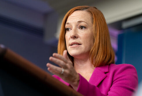 Jen Psaki shuts down latest Fox conspiracy theory by noting that Donald Trump actually started it