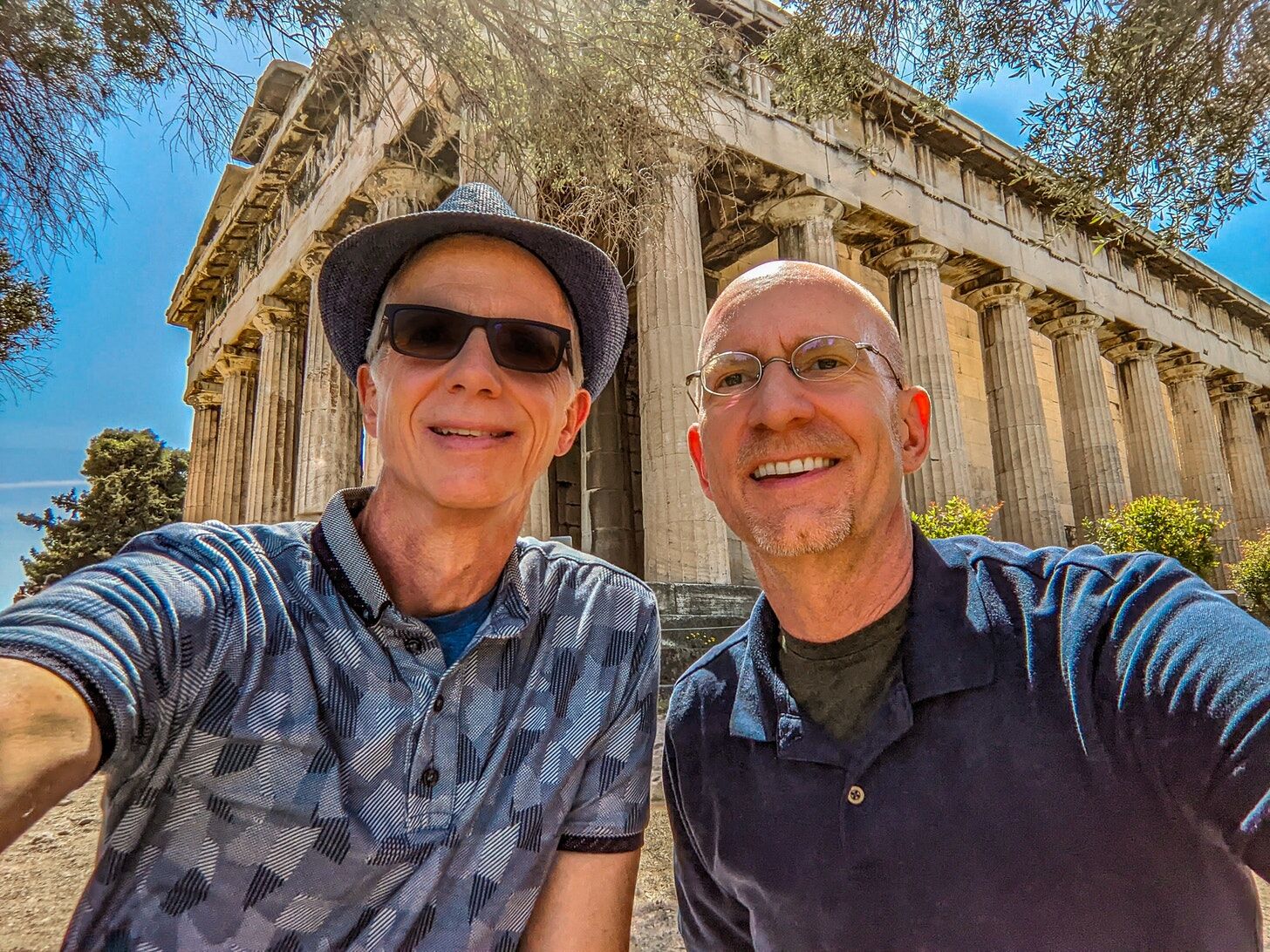 So remarkable! The temple behind us is fairly nice too.