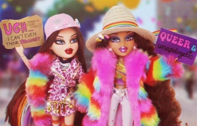 Bratz, pride dolls, Trevor project, lesbians, Jimmy Paul