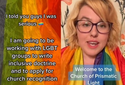 Mom founds church to protect her trans son’s rights