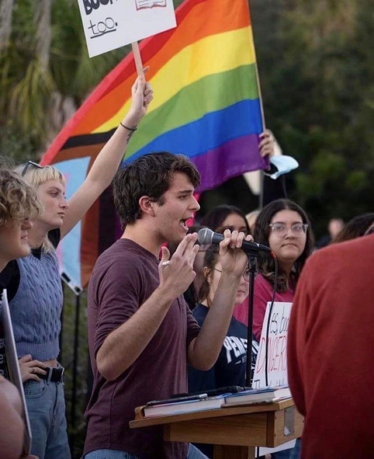 Jack Petocz is taking on book banning and “Don’t Say Gay” at the age of 17. And he’s only getting started.
