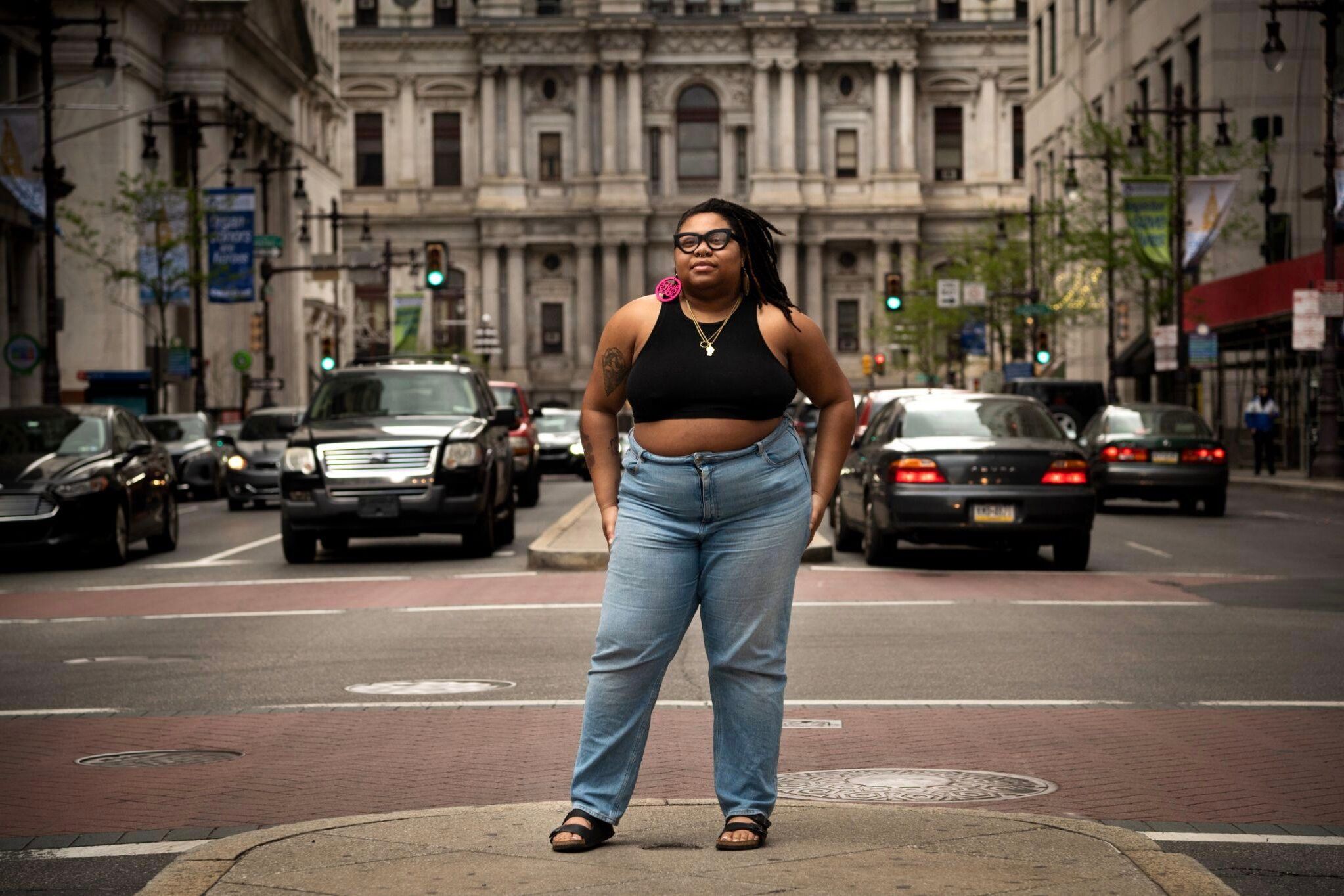 Monet Umana in Philadelphia, 2022. Photo by Rebecca Barger Photography for LGBTQ Nation