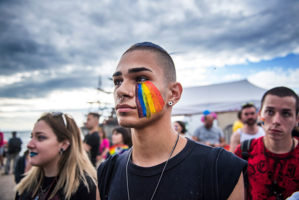 Pride in Thessaloniki, Greece - June 23, 2018