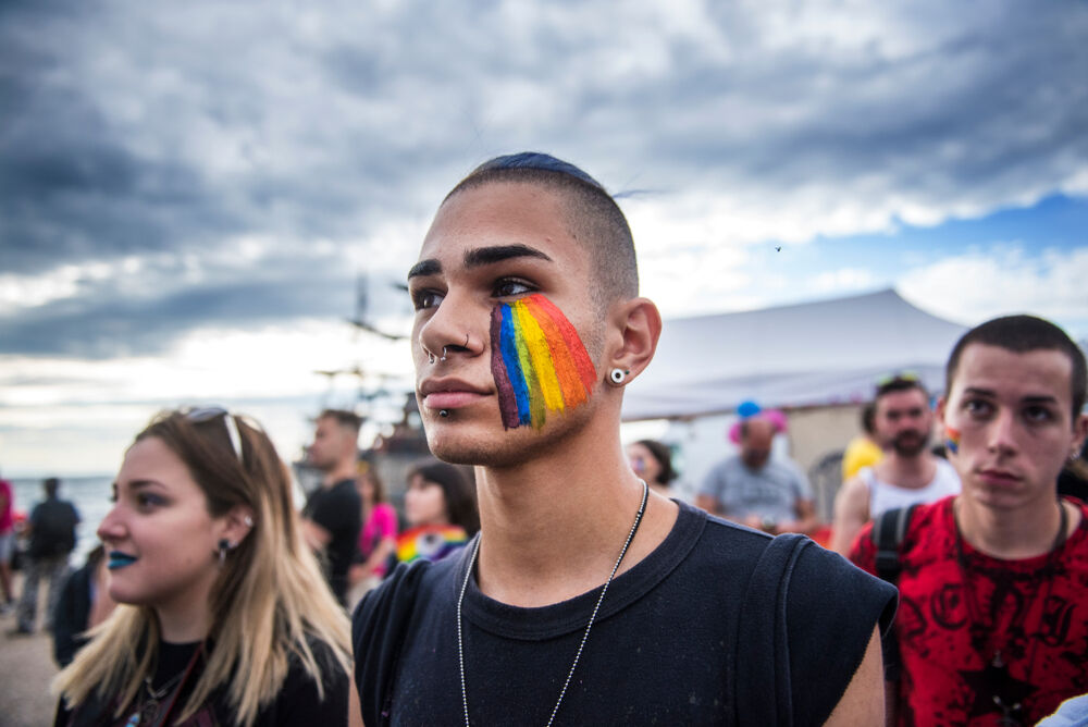 Pride in Thessaloniki, Greece - June 23, 2018