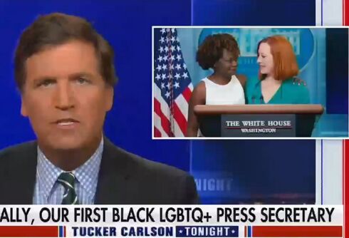 Tucker Carlson rages that Karine Jean-Pierre’s qualifications are being a Black lesbian