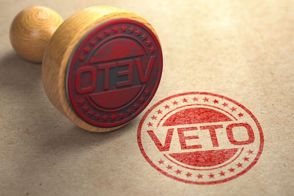 veto stamp