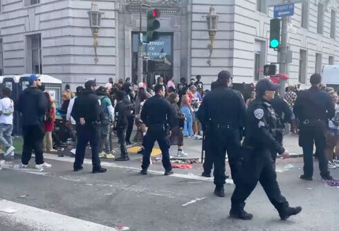 San Francisco Pride erupts in chaos as someone maces crowd