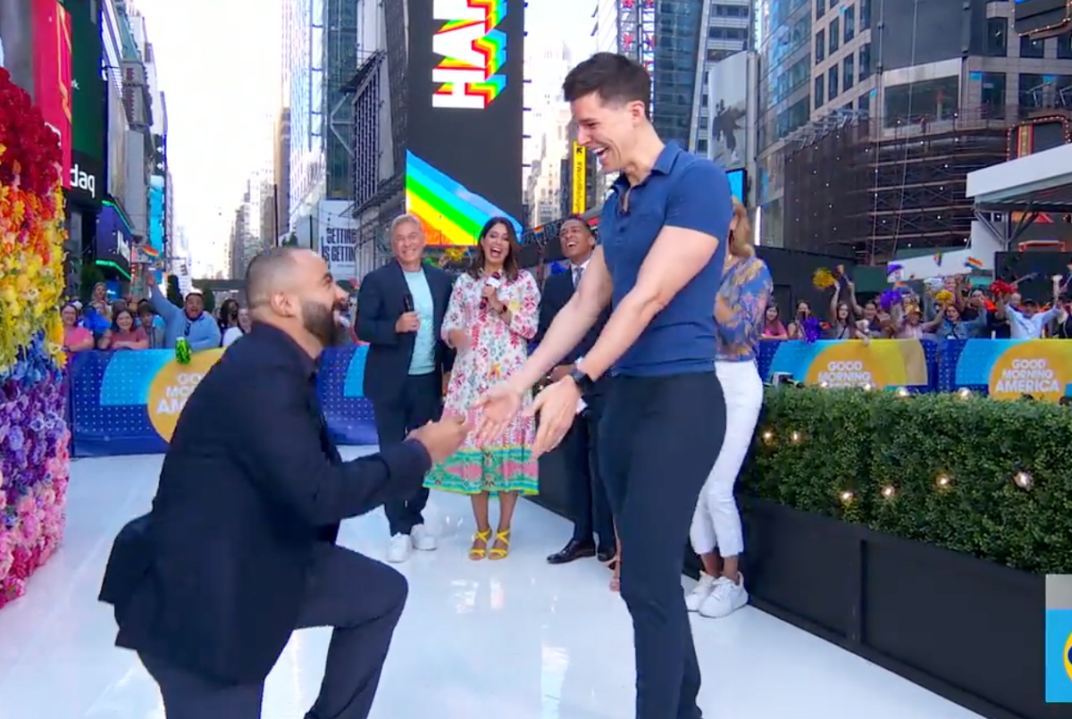 Nervous Boyfriend Holds Ring Box Upside Down During Proposal (Exclusive)