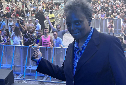Chicago’s lesbian mayor shouted “F**k Clarence Thomas” at Pride rally & the crowd loved it