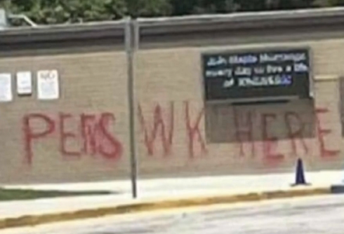 Elementary school hit with disgusting graffiti after rightwing newsletter attacks trans student