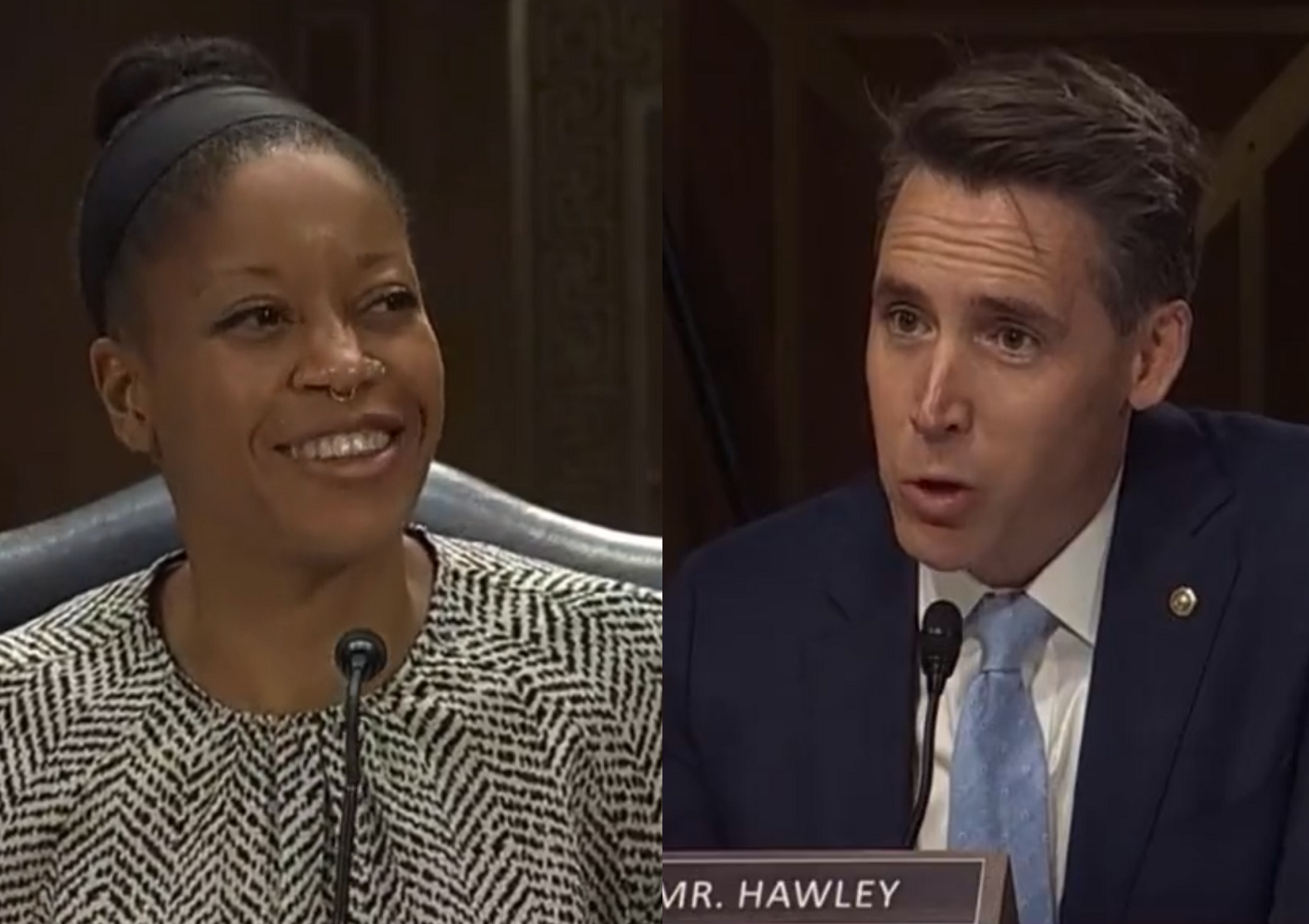 Law professor humiliates Josh Hawley during Senate committee hearing ...